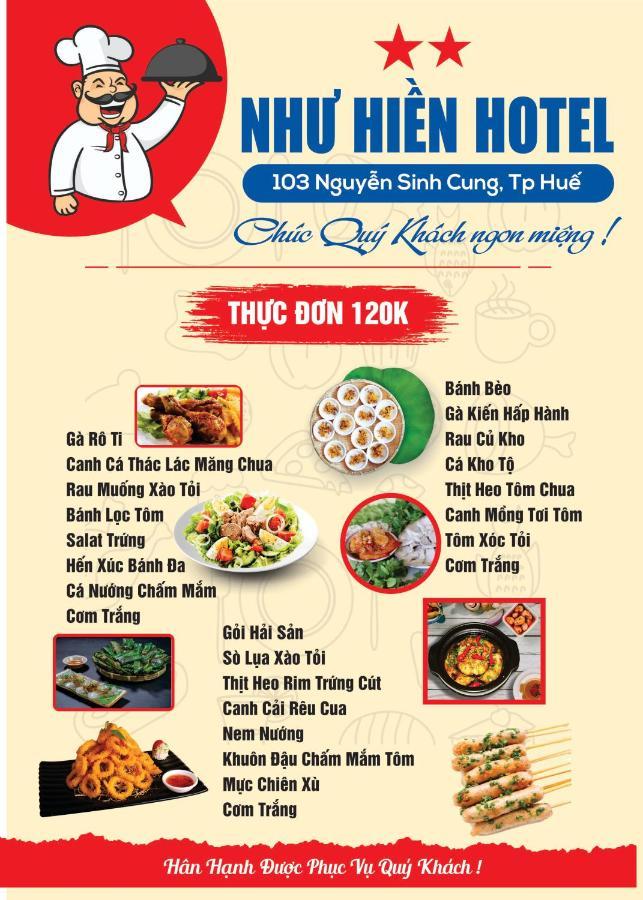 Nhu Hien Hotel Hue Exterior foto